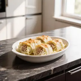 Ленивые голубцы с фаршем, капустой и рисом в духовке: пошаговый рецепт