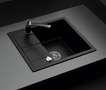 Мойка SCHOCK Optima 45D Cristalite неро фото 2 в Ростове-на-Дону Мойка SCHOCK Optima 45D Cristalite неро фото 2 в Ростове-на-Дону