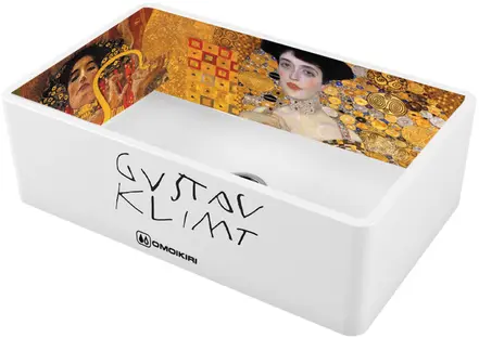 Кухонная мойка OMOIKIRI Mikura 76-Klimt Natceramic/white (арт.4993022) в Ростове-на-Дону Кухонная мойка OMOIKIRI Mikura 76-Klimt Natceramic/white (арт.4993022) в Ростове-на-Дону