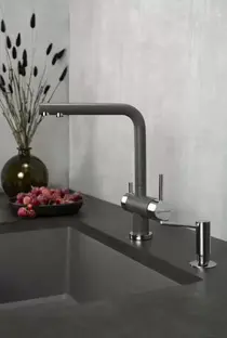 Смеситель Omoikiri Nagano-RG-LG латунь/Royal green/светлое золото фото 2 в Ростове-на-Дону
