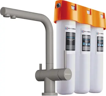 Комплект Omoikiri Nagano-GR-P + Pure drop Lite (арт.4219.8028P) фото 1 в Ростове-на-Дону