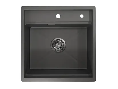 Мойка GRANULA Kitchen Space 5051, ГРАФИТ МАТОВЫЙ фото 1 в Ростове-на-Дону