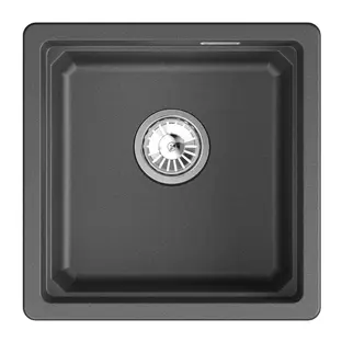 Мойка GRANULA Kitchen Space 4501iU, ЧЁРНЫЙ фото 2 в Ростове-на-Дону