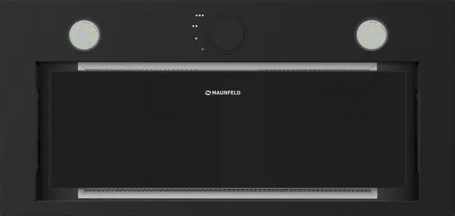 Встраиваемая вытяжка Maunfeld Crosby Rocky 60 Glass Black фото 2 в Ростове-на-Дону