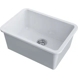 Мойка Omoikiri Torishima 67-U/I-WH Glossy Natceramic/белый фото 2 в Ростове-на-Дону