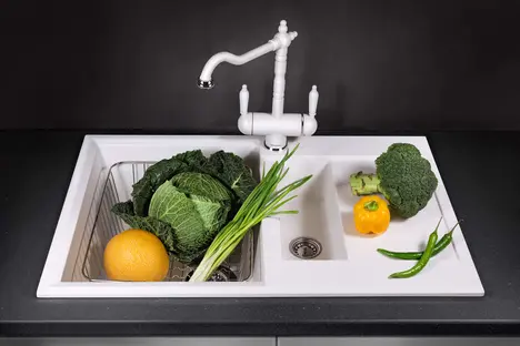 Кухонная мойка OMOIKIRI Sakaime 78-2-WH(арт.4993128) фото 3 в Ростове-на-Дону