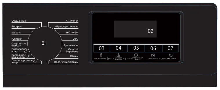 Стиральная машина Evelux EW 45367 V фото 2 в Ростове-на-Дону