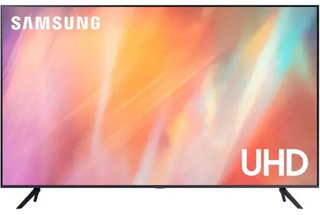 Телевизор Samsung  65" (165 см) 2021 черный Samsung UE65AU7100U фото 2 в Ростове-на-Дону
