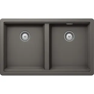 Мойка SCHOCK Greenwich 80-2 Cristadur (подстольный монтаж) серебристый камень фото 1 в Ростове-на-Дону Мойка SCHOCK Greenwich 80-2 Cristadur (подстольный монтаж) серебристый камень фото 1 в Ростове-на-Дону