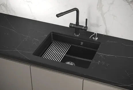 Мойка GRANULA Kitchen Space 5501U, ШВАРЦ фото 3 в Ростове-на-Дону Мойка GRANULA Kitchen Space 5501U, ШВАРЦ фото 3 в Ростове-на-Дону