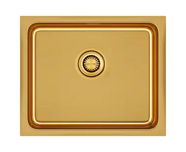Мойка Paulmark VISTA 54 PM305444-BG брашированное золото фото 1 в Ростове-на-Дону