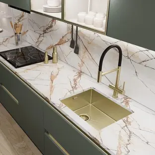 Мойка Emar EMB-540(UN) PVD Matt Gold фото 2 в Ростове-на-Дону