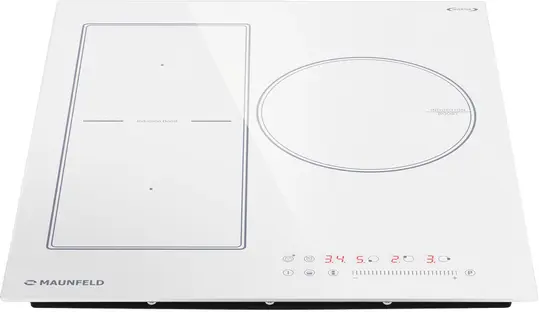 Индукционная стеклокерамич. панель MAUNFELD CVI453SBWH Inverter фото 2 в Ростове-на-Дону