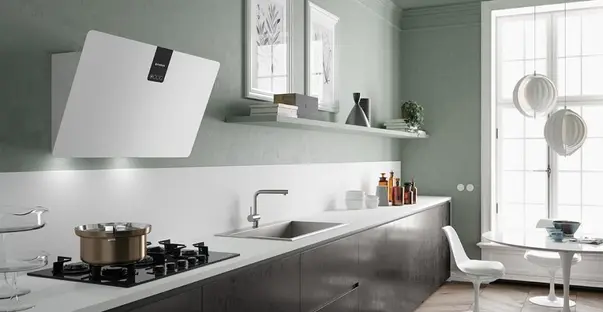 Вытяжка Faber SOFT EDGE GREY LONDON A80 фото 3 в Ростове-на-Дону