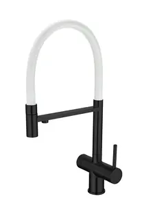 Смеситель Emar ЕС - 7024WHT Black в Ростове-на-Дону