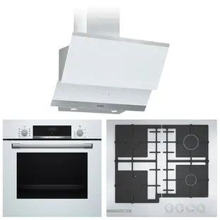 Bosch (варочная панель PNP6B2B92R + духовой шкаф HBF534EW0R + вытяжка DWK065G20T) в Ростове-на-Дону