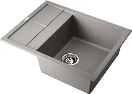 Кухонная мойка OMOIKIRI Sumi 65-GR Tetogranit/leningrad grey фото 2 в Ростове-на-Дону