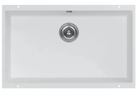 Мойка кухонная KUCHENSTERN UNDER 80 103WH10 Белый фото 1 в Ростове-на-Дону