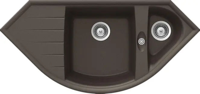 Мойка SCHOCK  Genius 90С  Cristalite мокка фото 1 в Ростове-на-Дону
