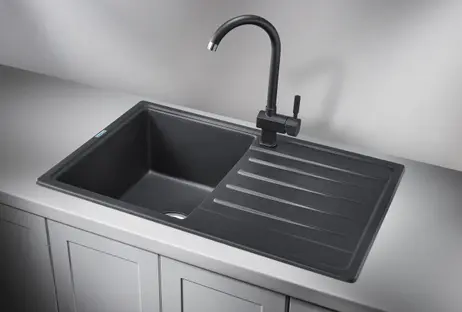 Мойка GRANULA Standart 7602, ЧЁРНЫЙ фото 2 в Ростове-на-Дону