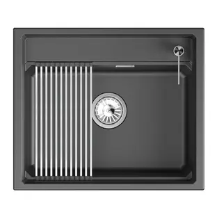 Мойка GRANULA Kitchen Space 6003i, ШВАРЦ фото 2 в Ростове-на-Дону