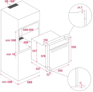 Духовой шкаф Teka HBB 720 WH фото 2 в Ростове-на-Дону