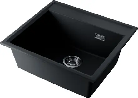 Кухонная мойка OMOIKIRI Daisen 57-BL Artgranit/черный (арт.4997308) фото 2 в Ростове-на-Дону