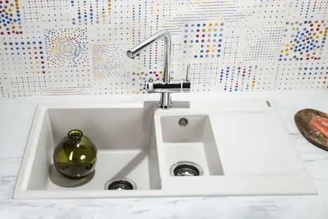 Мойка Omoikiri Daisen 86-2-PA Artgranit/пастила (арт.4993473) фото 2 в Ростове-на-Дону