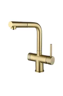 Смеситель Emar ЕС - 7026 Matt Gold в Ростове-на-Дону