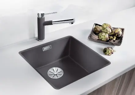 Мойка Blanco SUBLINE 400-F отводная арматура InFino® в Ростове-на-Дону Мойка Blanco SUBLINE 400-F отводная арматура InFino® в Ростове-на-Дону