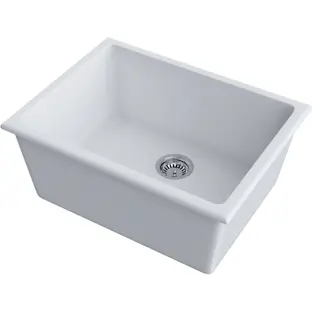 Мойка Omoikiri Okinoshima 61-U/I-WH Natceramic/белый фото 2 в Ростове-на-Дону