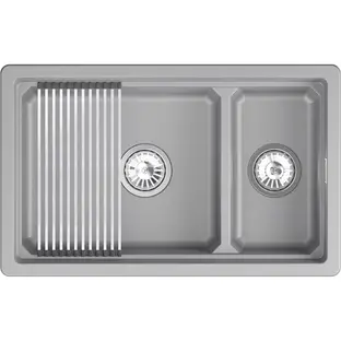 Мойка GRANULA Kitchen Space 7304iU, АЛЮМИНИУМ фото 2 в Ростове-на-Дону