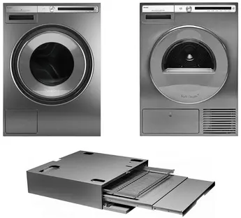 Asko Logic 12 (стиральная машина W4086C.T/3 + сушильная машина T408HD.T.P + выдвижная полка с корзиной HDB1153T) фото 1 в Ростове-на-Дону