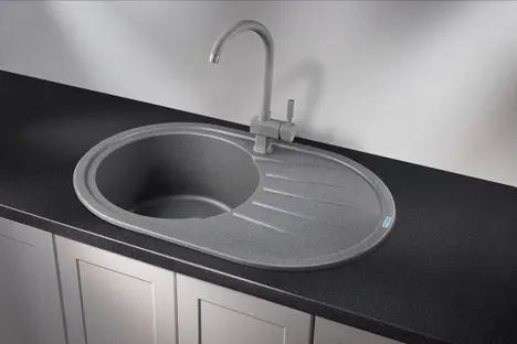 Мойка GRANULA Standart 7601, ГРАФИТ фото 2 в Ростове-на-Дону