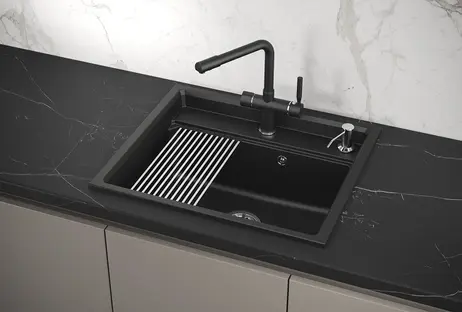 Мойка GRANULA Kitchen Space 6003, ШВАРЦ фото 3 в Ростове-на-Дону Мойка GRANULA Kitchen Space 6003, ШВАРЦ фото 3 в Ростове-на-Дону