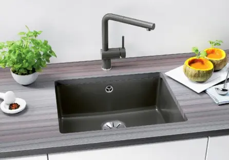 Мойка Blanco SUBLINE 500-U керамика отводная арматура InFino® фото 1 в Ростове-на-Дону Мойка Blanco SUBLINE 500-U керамика отводная арматура InFino® фото 1 в Ростове-на-Дону