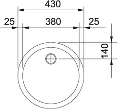 Мойка Franke RAX 610-38 3 1/2", D43, б/в (арт.101.0017.998) фото 3 в Ростове-на-Дону