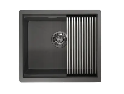 Мойка GRANULA Kitchen Space 5045U, ГРАФИТ МАТОВЫЙ фото 2 в Ростове-на-Дону