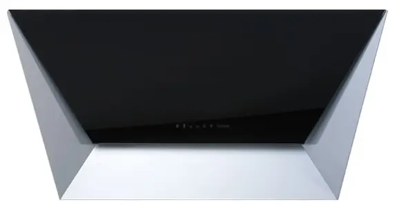 Вытяжка Falmec Design+ PRISMA 85 inox vetro nero (800) фото 1 в Ростове-на-Дону