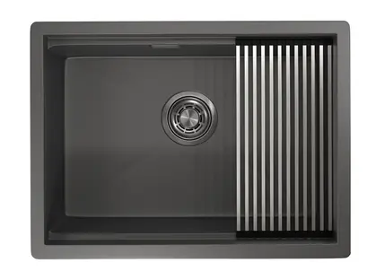 Мойка GRANULA Kitchen Space 6045U, ГРАФИТ МАТОВЫЙ фото 2 в Ростове-на-Дону