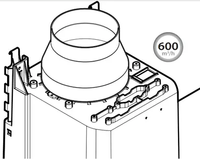 Вытяжка Falmec MERCURIO EVO 90 inox (600) фото 3 в Ростове-на-Дону