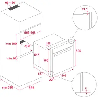 Духовой шкаф Teka HBB 720 BK фото 2 в Ростове-на-Дону