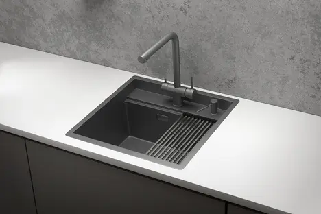 Мойка GRANULA Kitchen Space 5051, ГРАФИТ МАТОВЫЙ фото 3 в Ростове-на-Дону