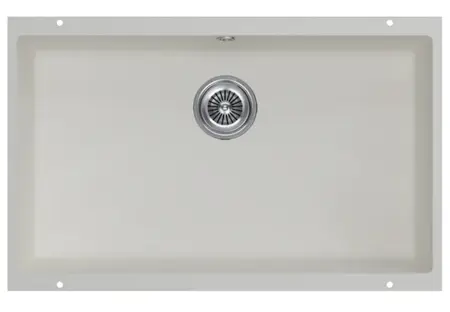 Мойка кухонная KUCHENSTERN UNDER 80 103VA10 Ваниль фото 1 в Ростове-на-Дону Мойка кухонная KUCHENSTERN UNDER 80 103VA10 Ваниль фото 1 в Ростове-на-Дону