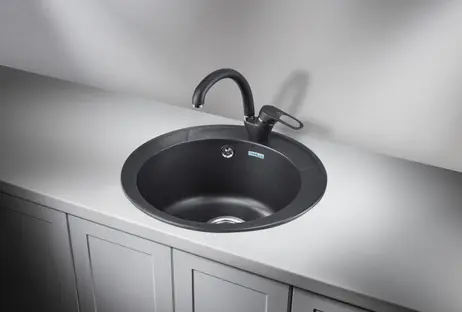 Мойка GRANULA Standart 4802, ЧЁРНЫЙ фото 2 в Ростове-на-Дону