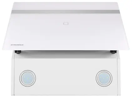 Вытяжка Maunfeld MEDWAY 60 Glass White/Stripe Inox фото 2 в Ростове-на-Дону Вытяжка Maunfeld MEDWAY 60 Glass White/Stripe Inox фото 2 в Ростове-на-Дону