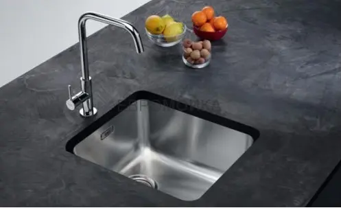 Мойка Franke ANX 110 -34 под столешницу, стоп-вентиль (арт.122.0204.647) фото 2 в Ростове-на-Дону
