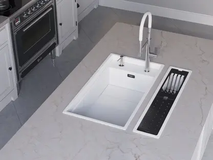 Мойка Kinaru PRO 86-U/I-WH Artceramic/белый(арт.4997026) фото 2 в Ростове-на-Дону