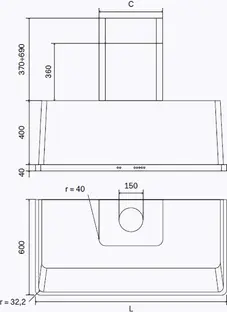 Вытяжка ILVE AM-120/B фото 2 в Ростове-на-Дону