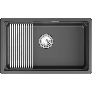 Мойка GRANULA Kitchen Space 7303iU, ШВАРЦ фото 2 в Ростове-на-Дону